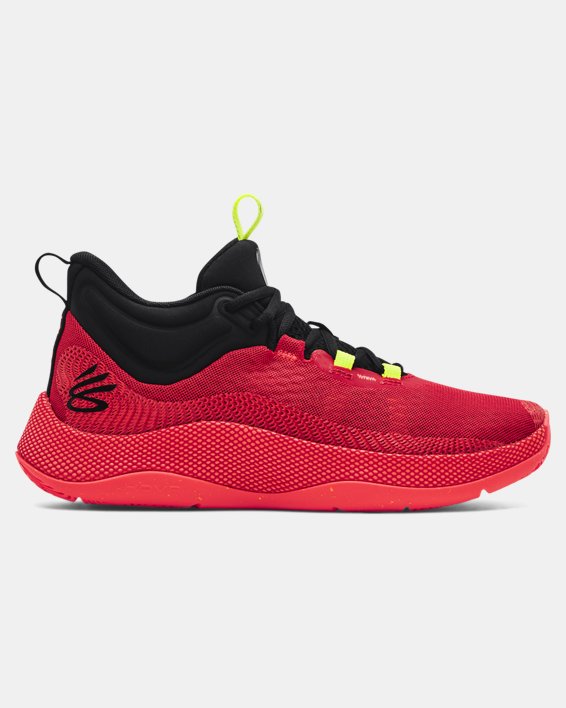 Unisex Curry HOVR™ Splash Basketball Shoes, Red, pdpMainDesktop image number 0
